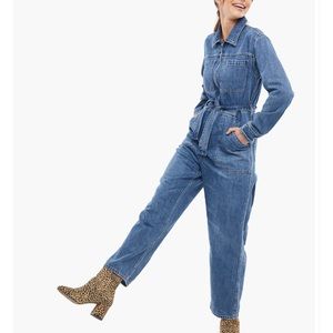 Able Denim Coverall Jumpsuit Small NWOT
